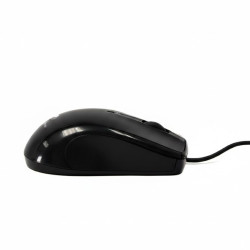 MOUSE SPIDERTEC OPTICO LED NEGRO USB