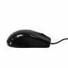 MOUSE SPIDERTEC OPTICO LED NEGRO USB