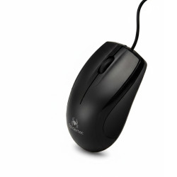 MOUSE SPIDERTEC OPTICO LED NEGRO USB