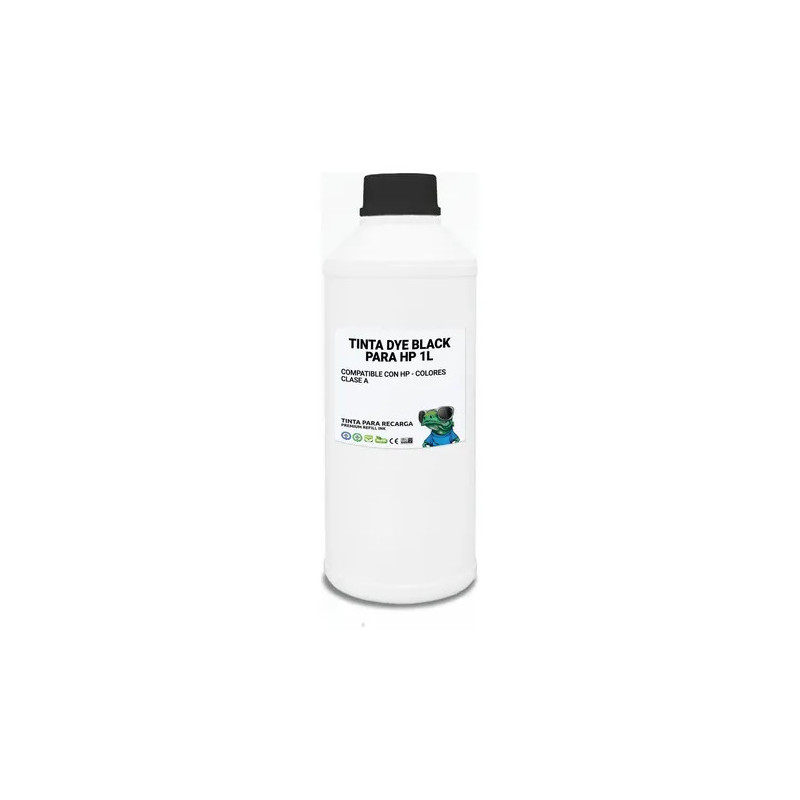 TINTA GEKO HP LITRO NEGRO