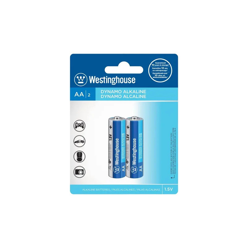 BATERIA WESTINGHOUSE AA ALCALINA PAQ2