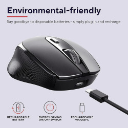 MOUSE TRUST ZAYA INALAMBRICO RECARGABLE