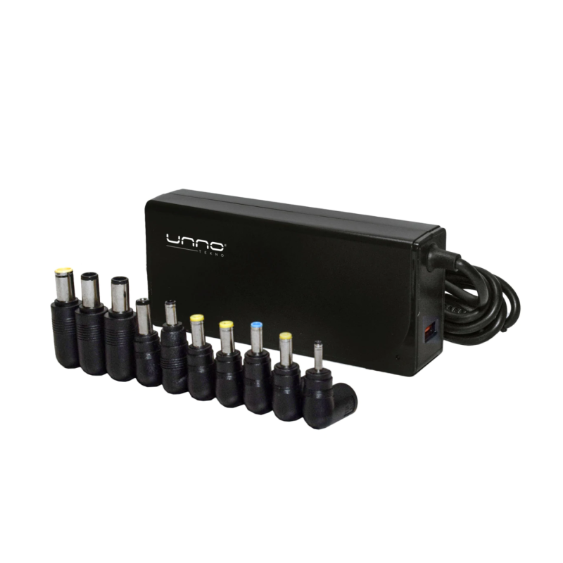CARGADOR UNIVERSAL UNNO TEKNO PARA LAPTOP