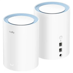 ROUTER CUDY MESH AC1200 GIGABIT 60 MTS 2PACK
